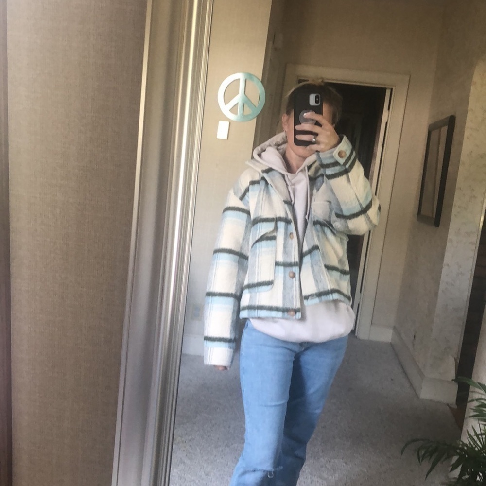 Cambridge Dry Goods Vintage Soft Fuzzy Lodge Jacket - Picture 12 of 13